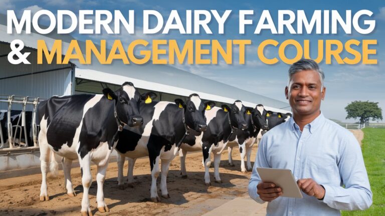 Modern Dairy Farming & Management Course