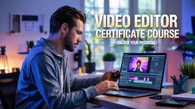 Video editor certificate course