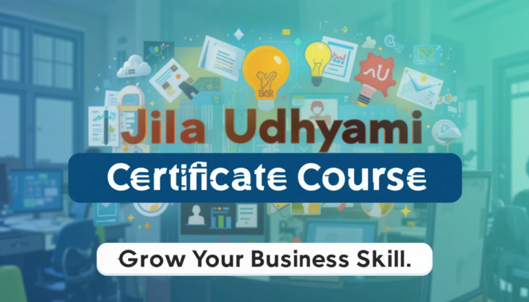 Jila Udhyami Certificate Course